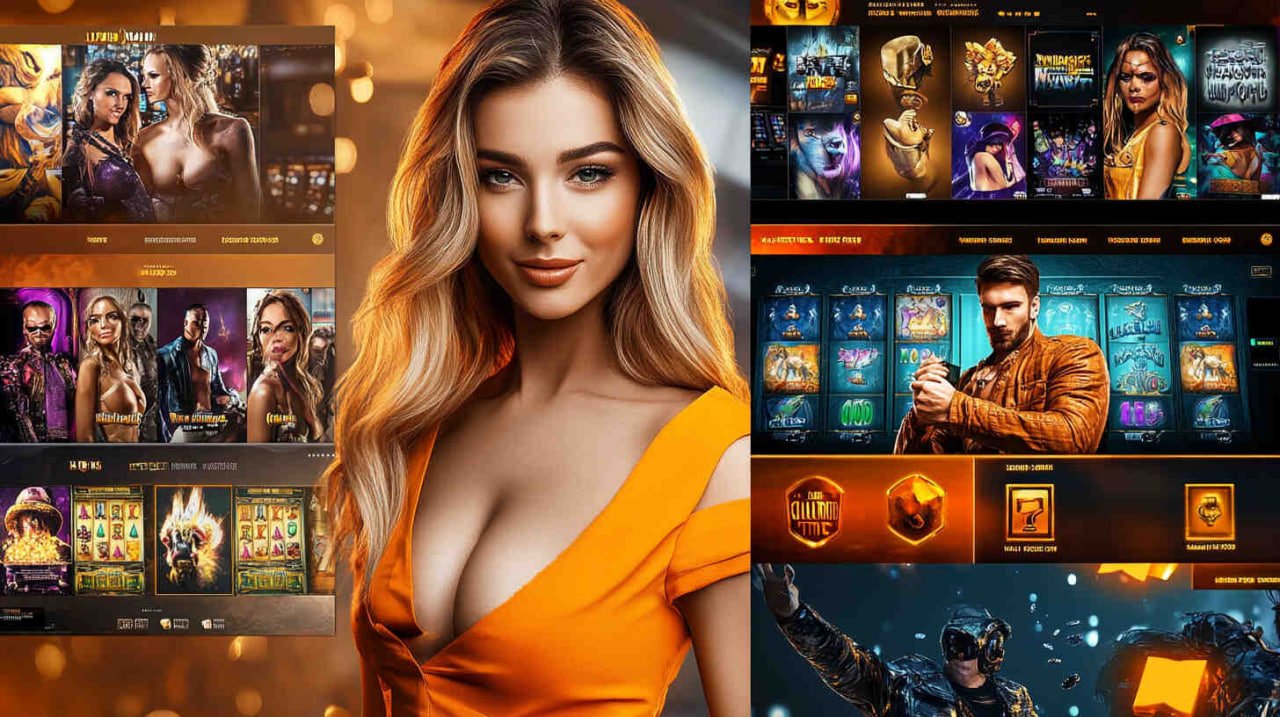 Ilustrasi pengalaman bermain slot online di mahkotaslot untuk pemain Indonesia